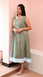 Avocado groove dress|Maternity|Fruitful journey|All us womenALL US WOMENmaternity and feeding
