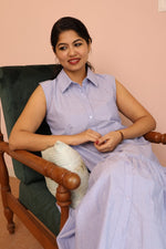 Breathe Calm – Cocoon Edit | Cotton Maternity & Nursing - Friendly Button - Down Shirt DressALL US WOMENmaternity and feeding