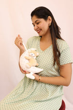 ZEN NEST D | LOUNGE DRESS| ZIPLESS|ALLUSWOMENALL US WOMENmaternity and feeding