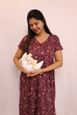ZEN NEST N| LOUNGE DRESS| ZIPLESS|ALLUSWOMENALL US WOMENmaternity and feeding