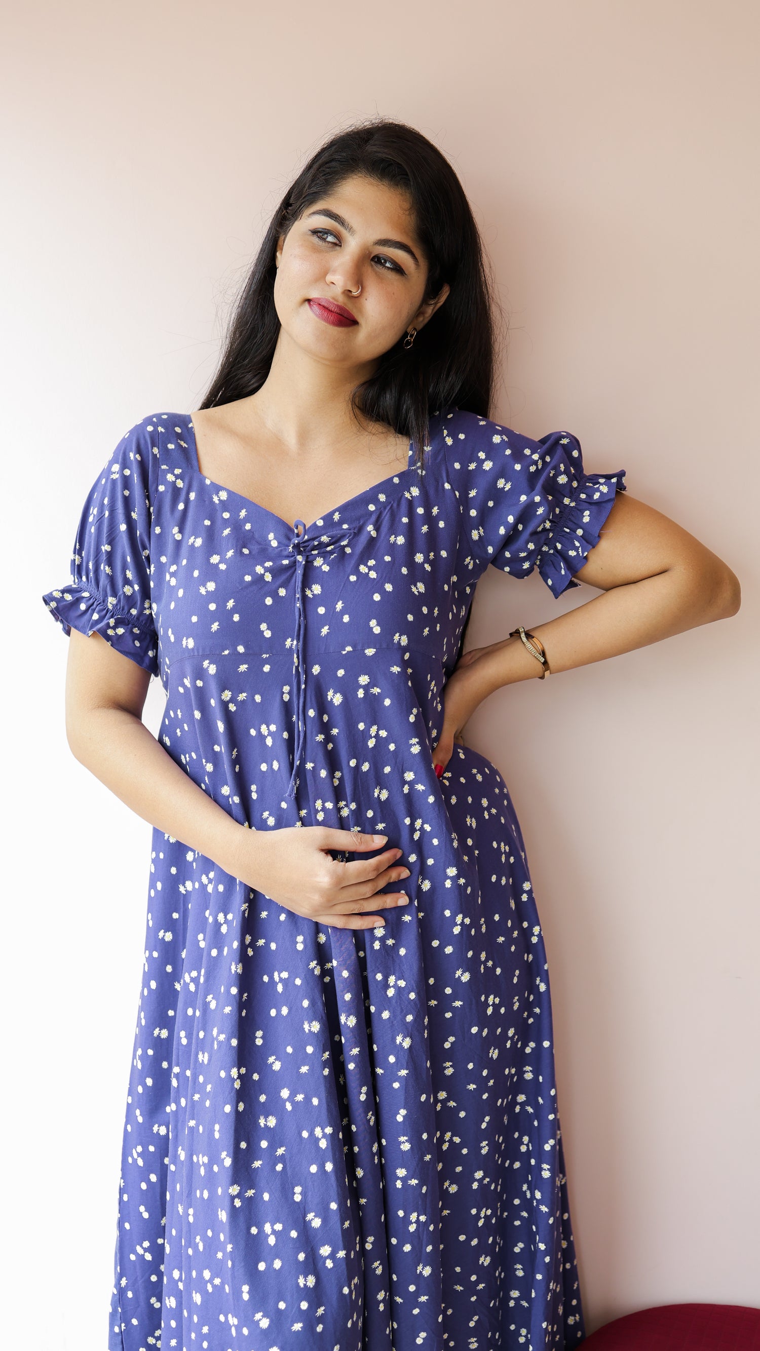 Misty | Cotton Feeding Dress