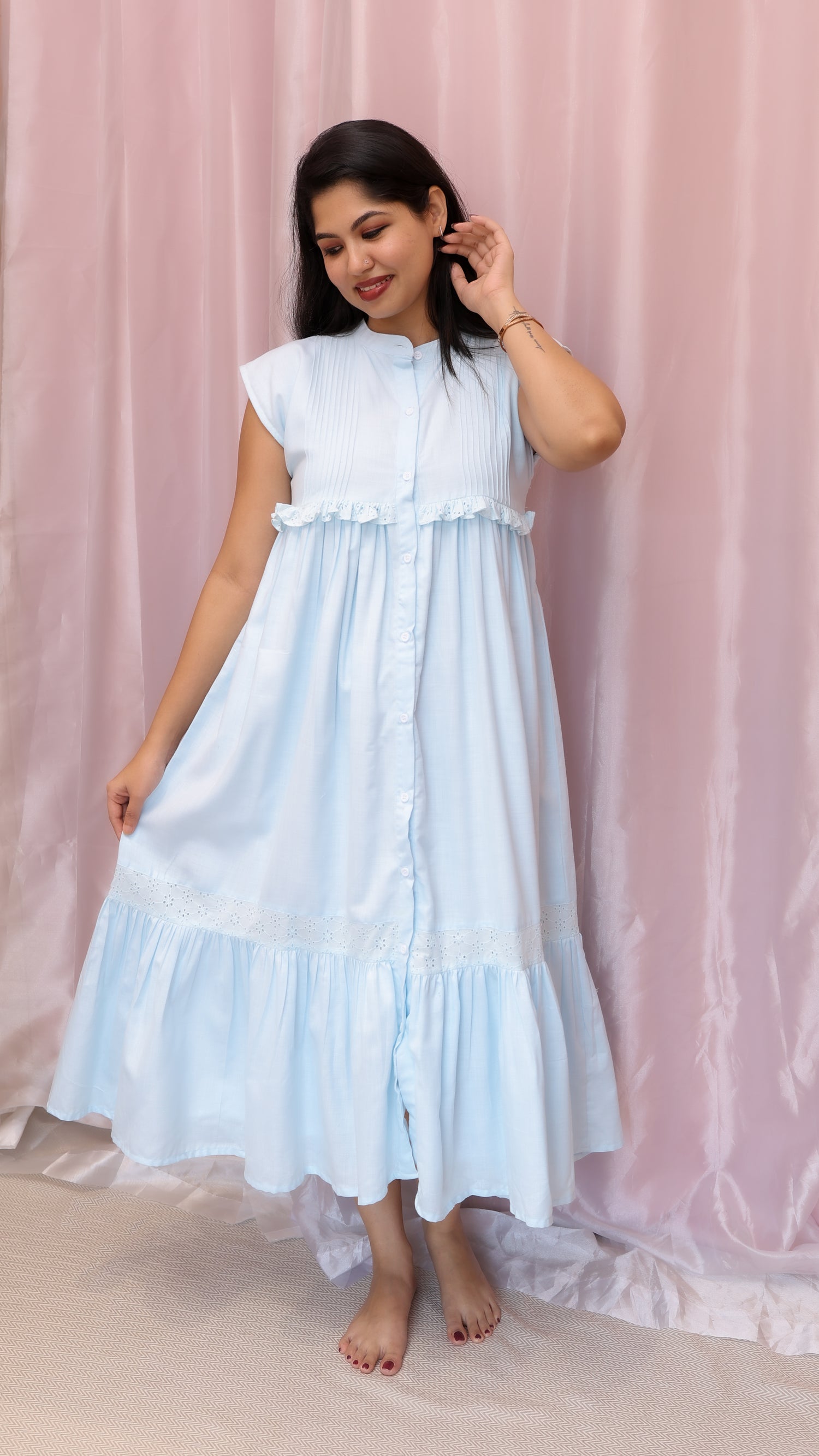 Dew | Button-Down Maternity & Nursing Dress