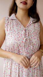 Acorn — Cotton Floral Twin-Zip maternity DressALL US WOMENmaternity and feeding