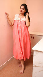 Apricot Haze|Hospital gown|Fruitful journey|All us womenALL US WOMENmaternity and feeding