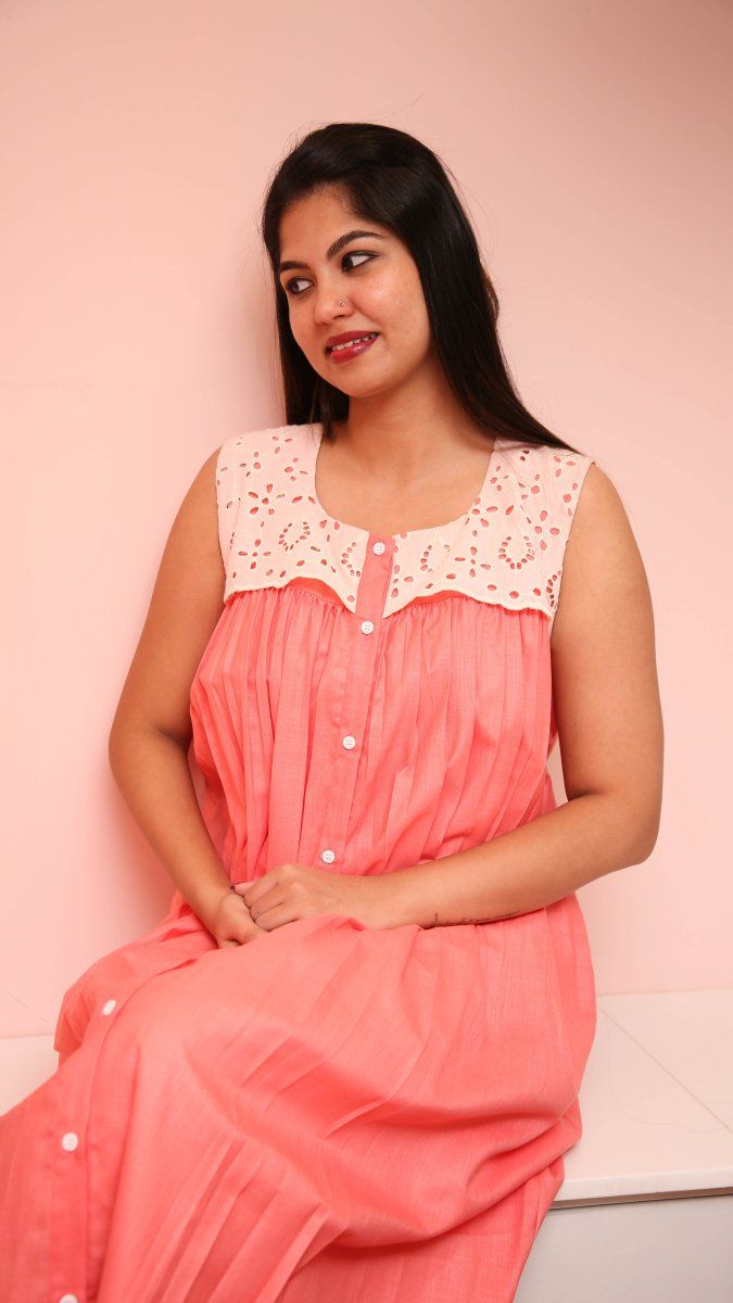 Apricot Haze|Hospital gown|Fruitful journey|All us womenALL US WOMENmaternity and feeding