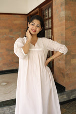 Ariana Cotton Hospital Feeding Dress for Maternity & Postpartum |EEEALL US WOMENmaternity and feeding