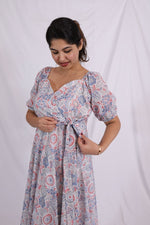 Around Town Midi Dress – Passeo Collection | Hakoba Cotton Feeding - Friendly Outfit for MomsALL US WOMENmaternity and feeding