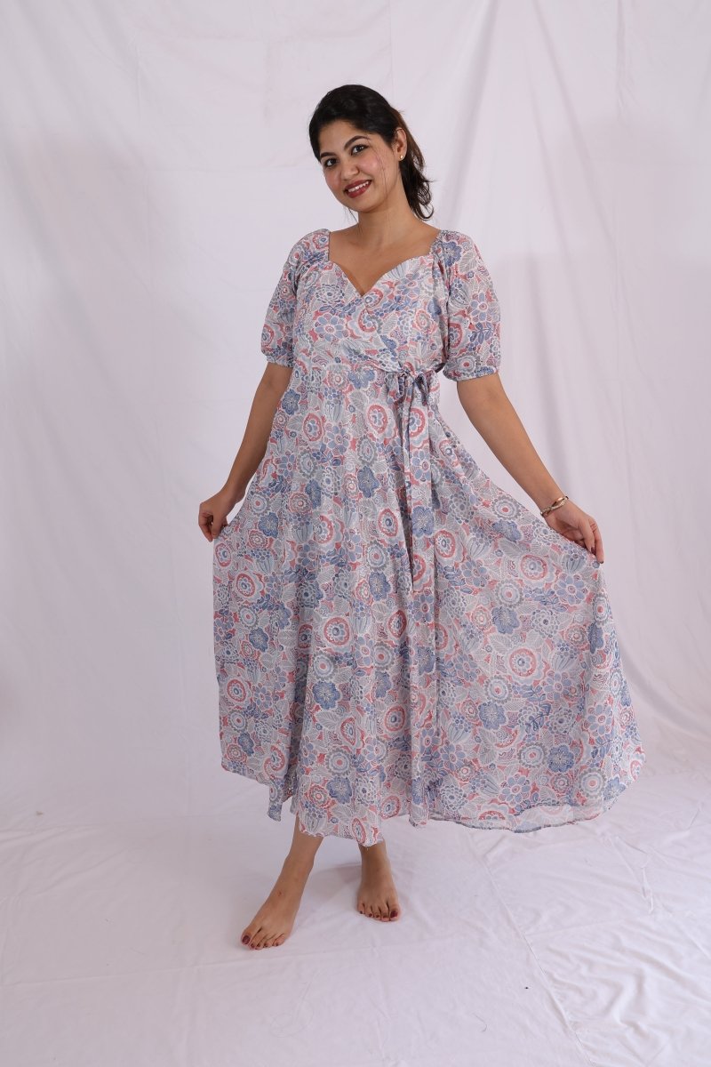 Around Town Midi Dress – Passeo Collection | Hakoba Cotton Feeding - Friendly Outfit for MomsALL US WOMENmaternity and feeding