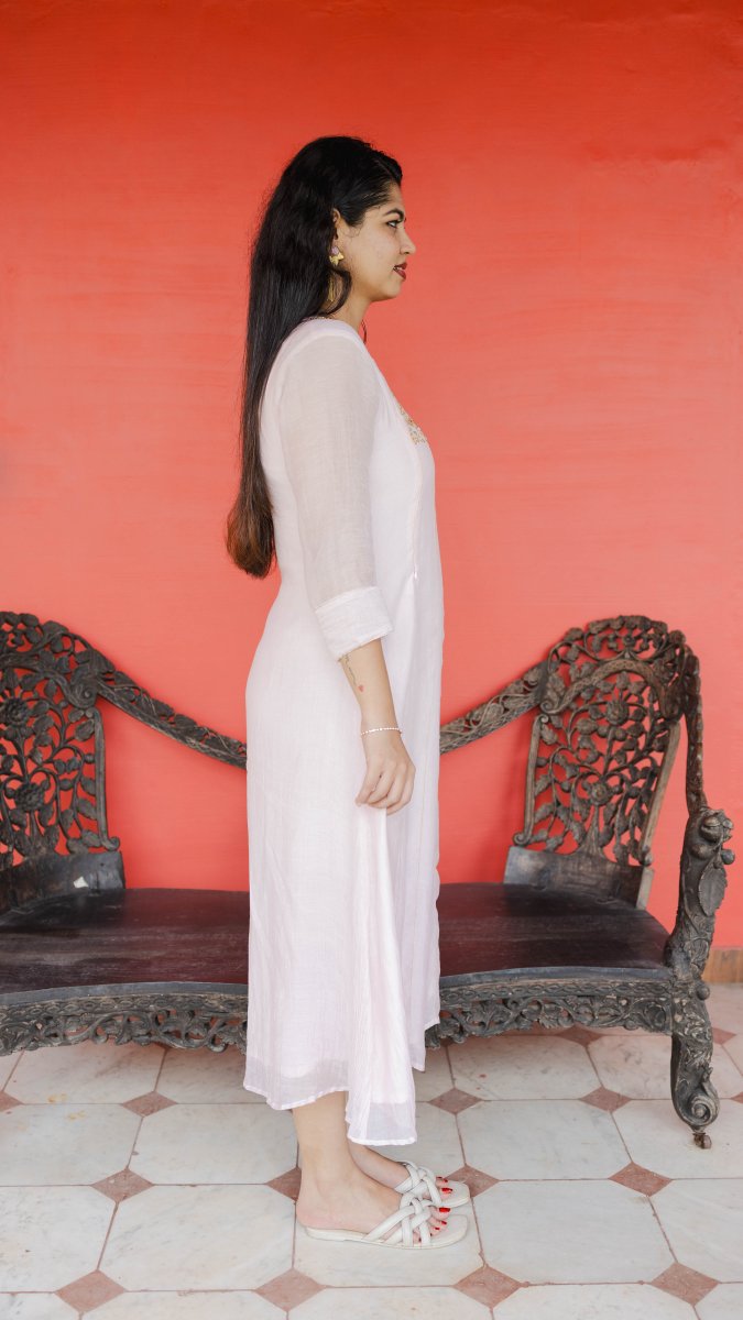 Aubade | Blush Zardozi Kurta | ÉLAN PremièreALL US WOMENmaternity and feeding