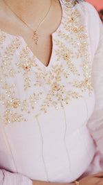 Aubade | Blush Zardozi Kurta | ÉLAN PremièreALL US WOMENmaternity and feeding