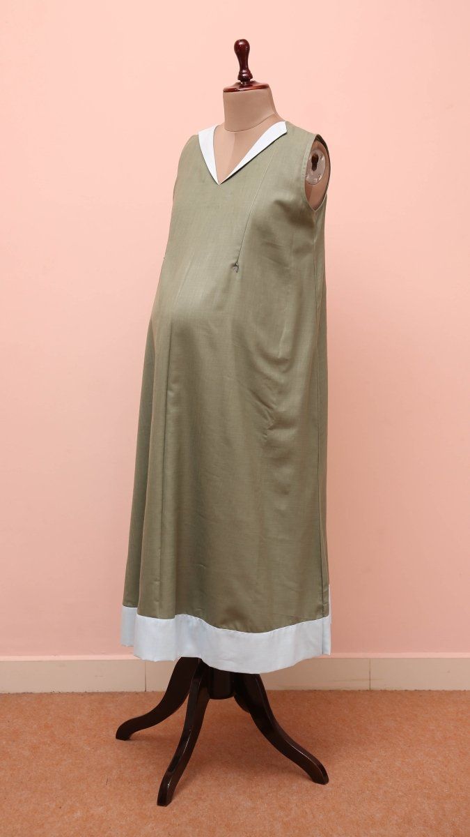 Avocado groove dress|Maternity|Fruitful journey|All us womenALL US WOMENmaternity and feeding