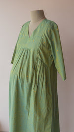 Betwa — Green South Cotton Maternity & Nursing DressALL US WOMENmaternity and feeding