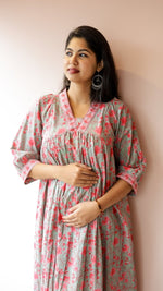 Bhairavi |Soft CottonMaternity & Feeding DressALL US WOMENmaternity and feeding
