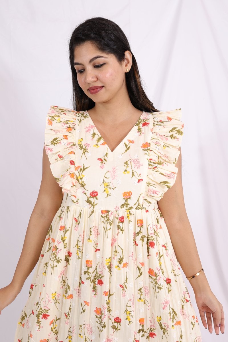 Bloom Path – Passeo Collection | Comfortable Maternity Maxi Day DressALL US WOMENmaternity and feeding