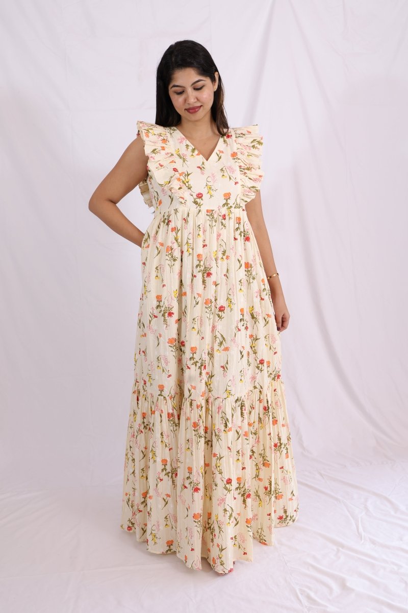 Bloom Path – Passeo Collection | Comfortable Maternity Maxi Day DressALL US WOMENmaternity and feeding
