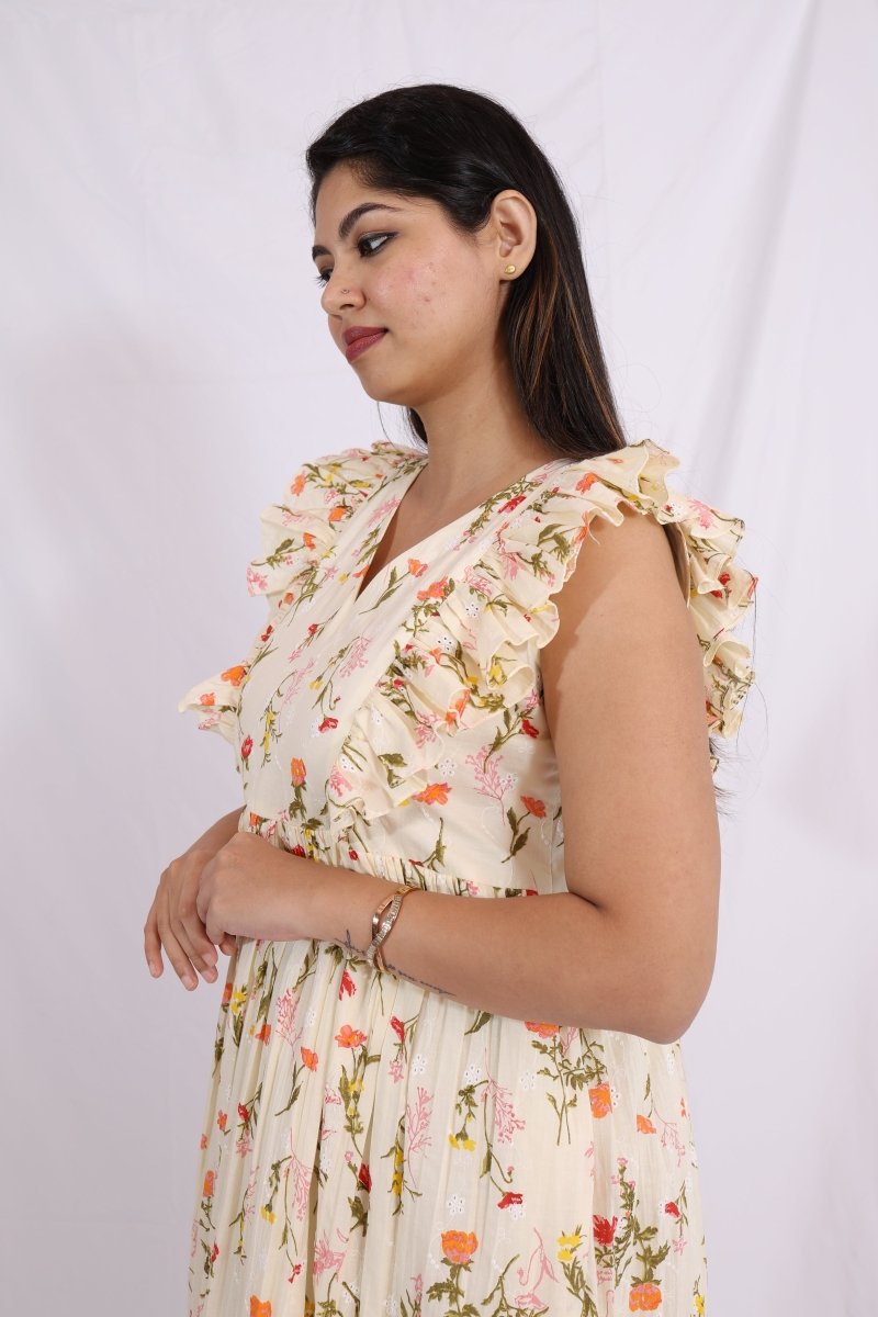 Bloom Path – Passeo Collection | Comfortable Maternity Maxi Day DressALL US WOMENmaternity and feeding