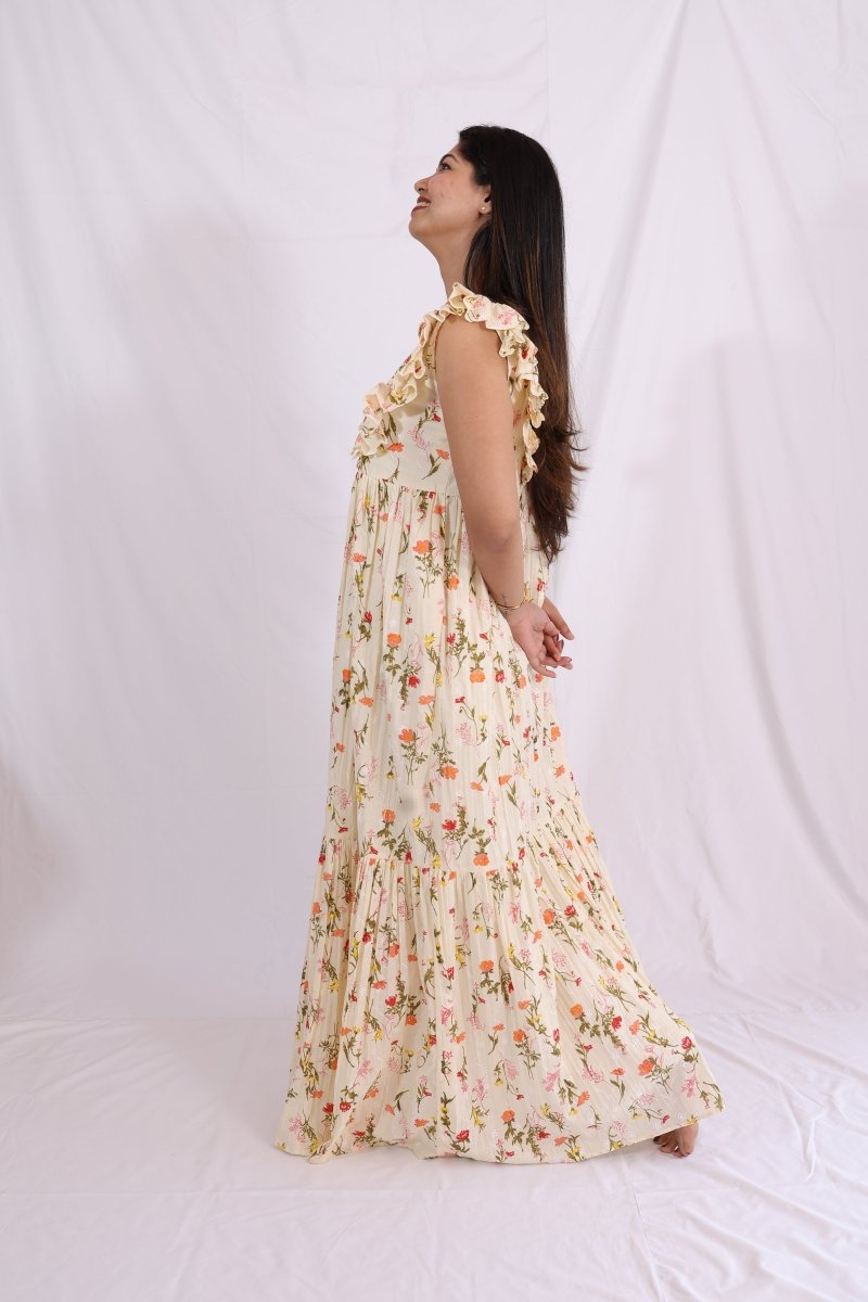 Bloom Path – Passeo Collection | Comfortable Maternity Maxi Day DressALL US WOMENmaternity and feeding