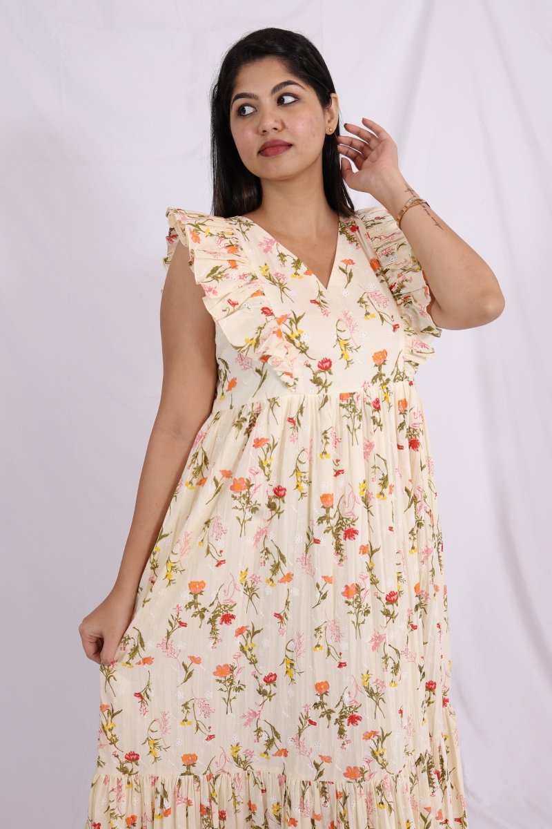 Bloom Path – Passeo Collection | Comfortable Maternity Maxi Day DressALL US WOMENmaternity and feeding