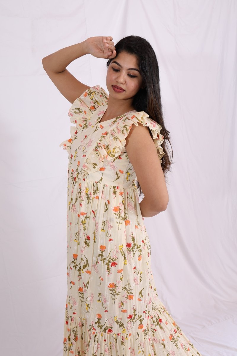 Bloom Path – Passeo Collection | Comfortable Maternity Maxi Day DressALL US WOMENmaternity and feeding