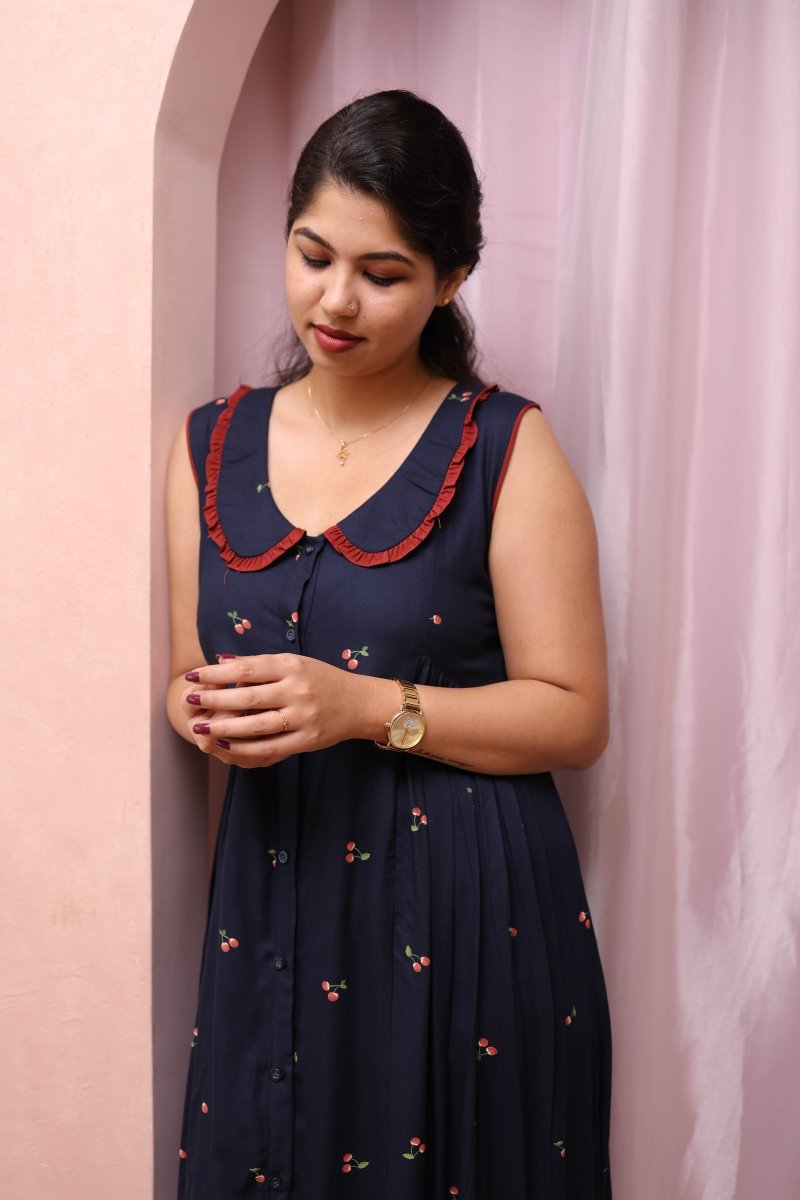 Button - Down Maternity & Nursing Dress – Homecoming EditALL US WOMENmaternity and feeding