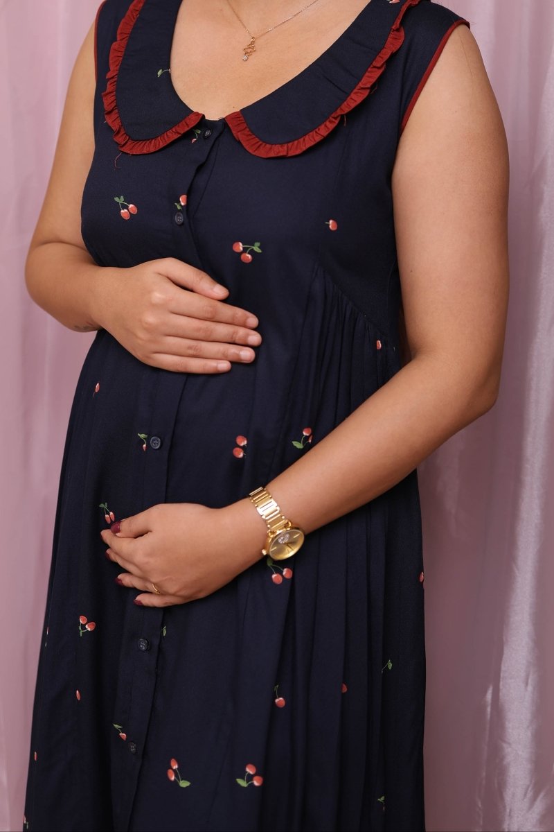 Button - Down Maternity & Nursing Dress – Homecoming EditALL US WOMENmaternity and feeding