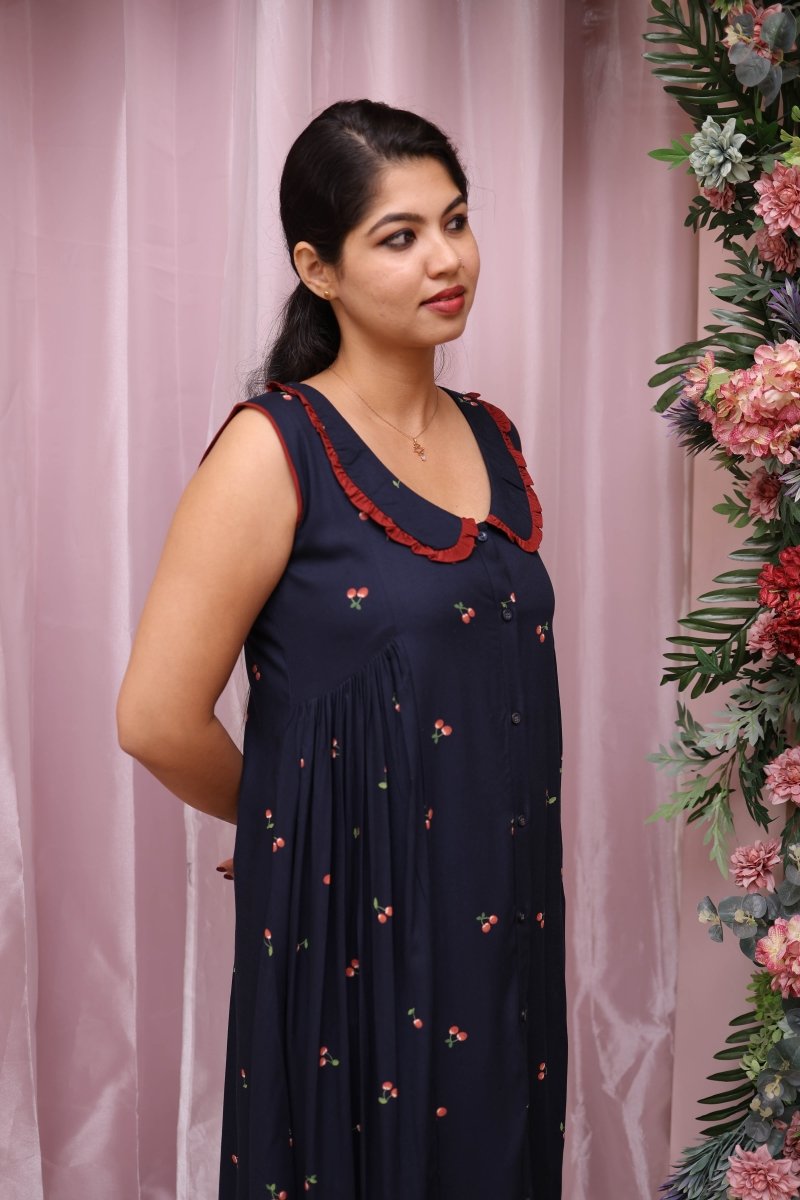 Button - Down Maternity & Nursing Dress – Homecoming EditALL US WOMENmaternity and feeding