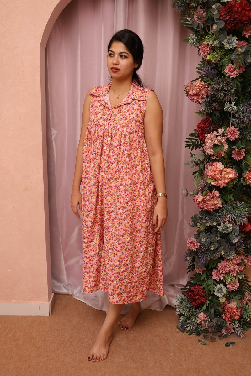 Button - Down Maternity & Nursing Dress – Quiet ComfortALL US WOMENmaternity and feeding