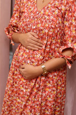 Button - Down maternity & Nursing Dress – Soft ReturnALL US WOMENmaternity and feeding