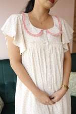 Button - Down Postpartum Nursing Dress – QuietudeALL US WOMENmaternity and feeding