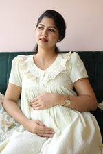 Button - Down Postpartum Nursing Dress – ReverieALL US WOMENmaternity and feeding