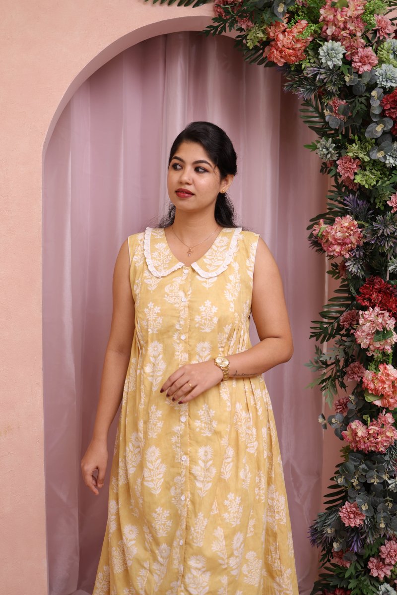 Button - Down Postpartum Nursing Dress – SolaceALL US WOMENmaternity and feeding