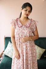 Button - Down Postpartum Nursing Dress – StillnessALL US WOMENmaternity and feeding