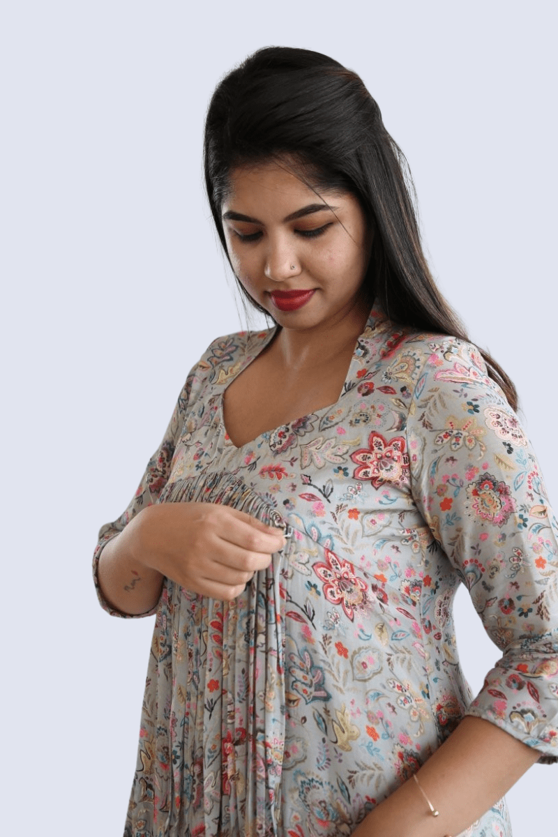 Celestial bloom kurti|Fountain of hope|MaternityALL US WOMEN