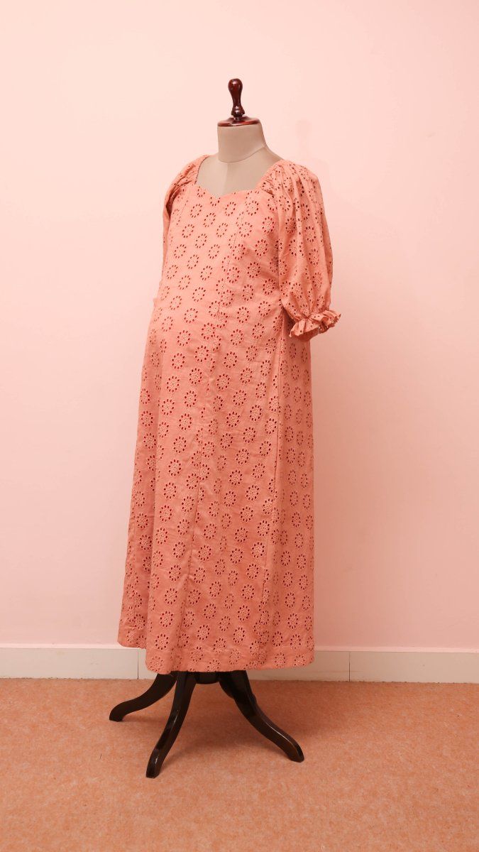 Chikoo charm|MaternityDress|Fruitful journey|All us womenALL US WOMEN