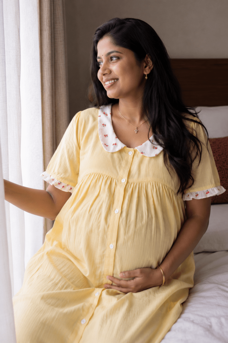 Cinder | Button-Down Maternity & Nursing DressALL US WOMENmaternity and feeding
