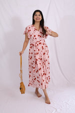 Cloud Walk – Passeo Collection | Comfortable Maternity Outing Midi DressALL US WOMENmaternity and feeding