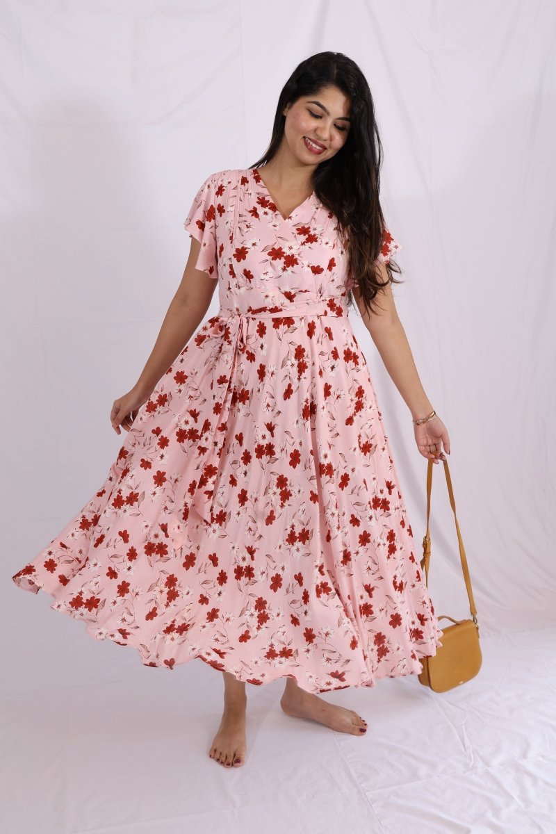 Cloud Walk – Passeo Collection | Comfortable Maternity Outing Midi DressALL US WOMENmaternity and feeding