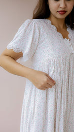 Cobble — Rayon Lace-Trim Homecoimg DressALL US WOMENmaternity and feeding