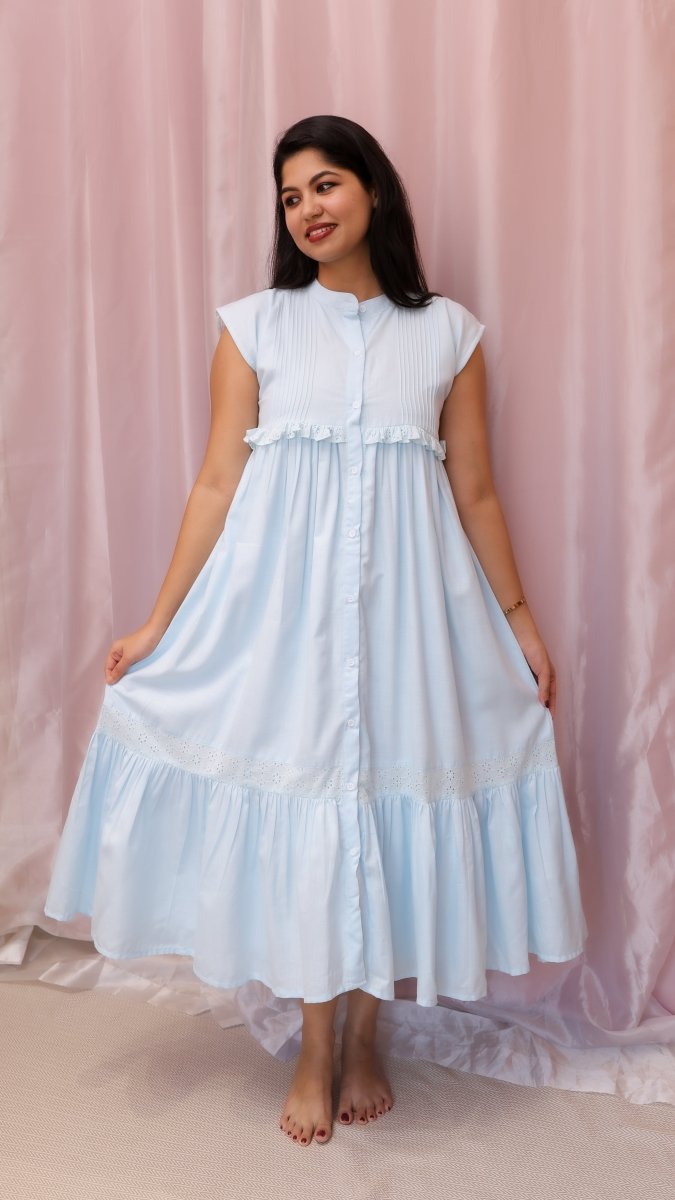 Dew | Button-Down Maternity & Nursing DressALL US WOMENmaternity and feeding