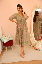 Dress|Maternity|Feeding|Haven|Homewears|GreenALL US WOMENmaternity and feeding