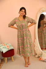 Dress|Maternity|Feeding|Haven|Homewears|GreenALL US WOMENmaternity and feeding