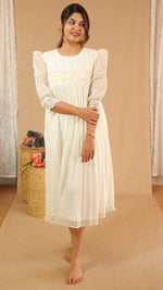 Dress|Maternity|Feeding|Occasionwear|white|SereneALL US WOMENmaternity and feeding