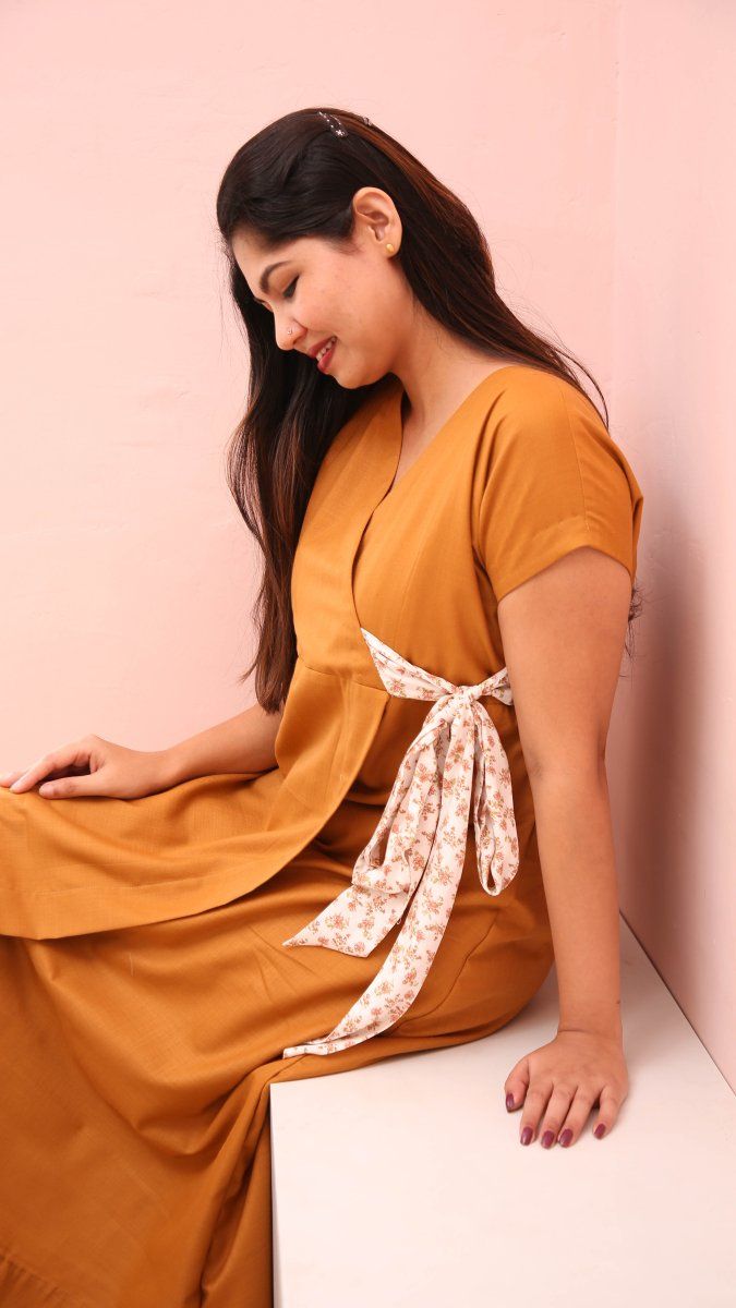 Dusky fig dress|Maternity|Fruitful journey|All us womenALL US WOMENmaternity and feeding