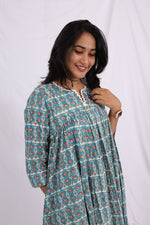 Everyday Glow Kurthi – Handblock Print Maternity & Nursing Kurthi | Passeo CollectionALL US WOMENmaternity and feeding