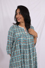 Everyday Glow Kurthi – Handblock Print Maternity & Nursing Kurthi | Passeo CollectionALL US WOMENmaternity and feeding