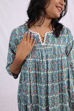 Everyday Glow Kurthi – Handblock Print Maternity & Nursing Kurthi | Passeo CollectionALL US WOMENmaternity and feeding