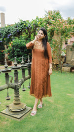 Floraison |Copper Zardozi Kurta | ÉLAN PremièreALL US WOMENmaternity and feeding