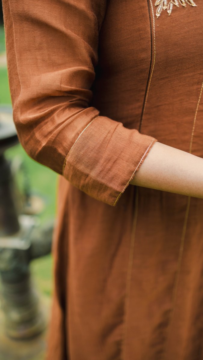 Floraison |Copper Zardozi Kurta | ÉLAN PremièreALL US WOMENmaternity and feeding