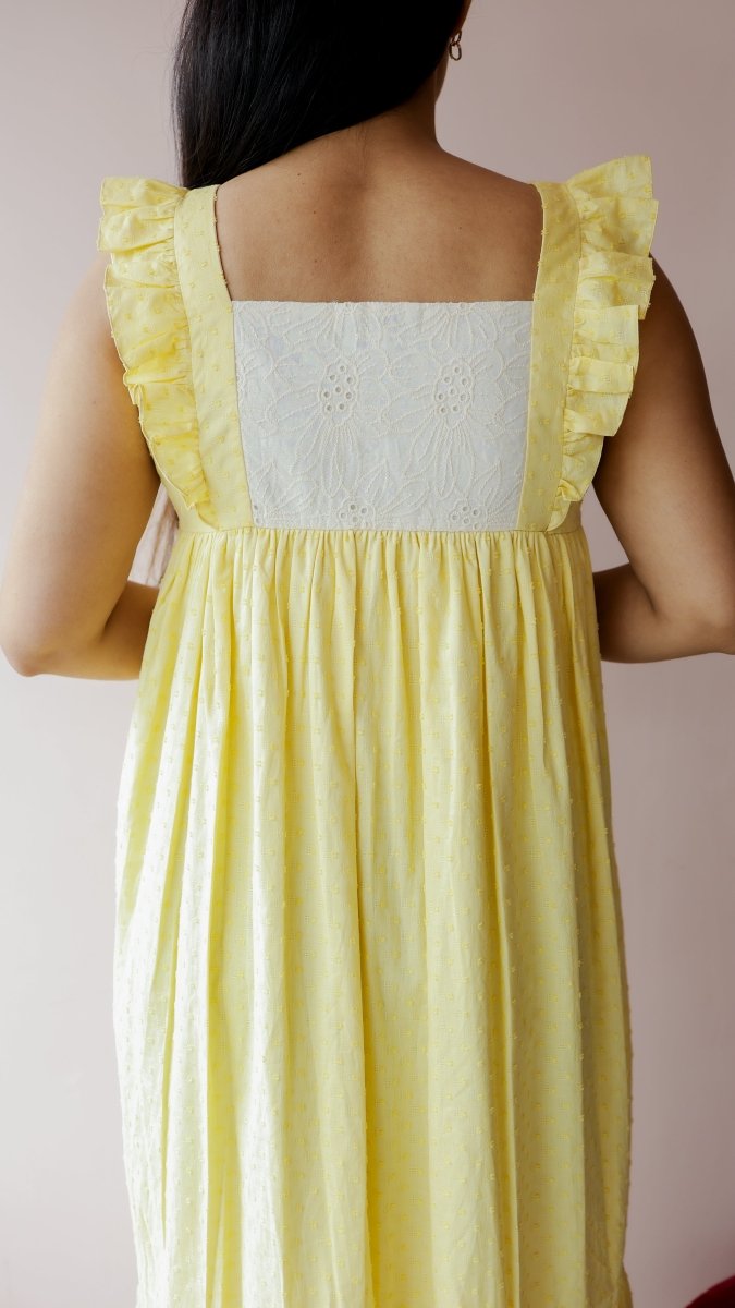 Flurry |Cambric Cotton Feeding DressALL US WOMENmaternity and feeding