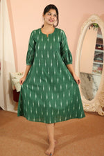 Forest green|Feeding Kurti|La la land|All Us WomenALL US WOMENmaternity and feeding